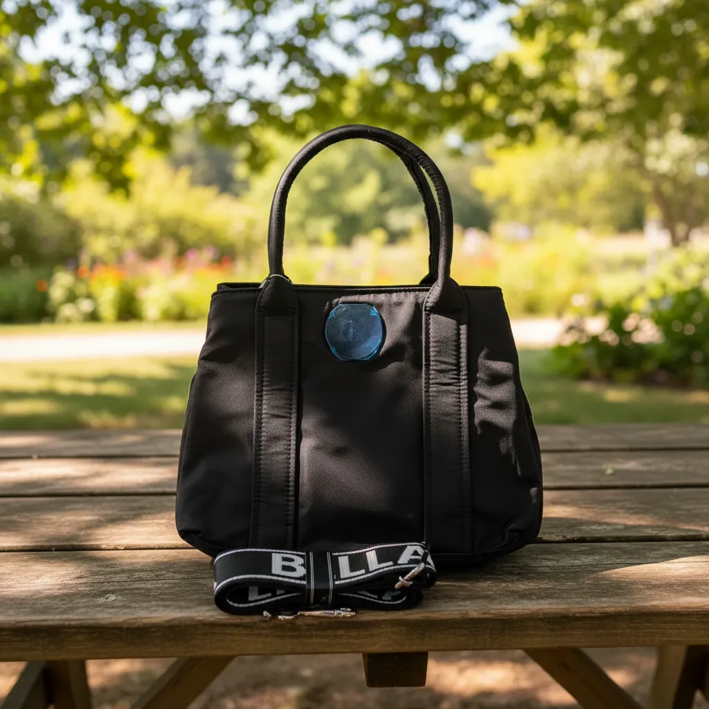 Cartera Mujer De Tela Con Correa Para Hombro Y Cruzada