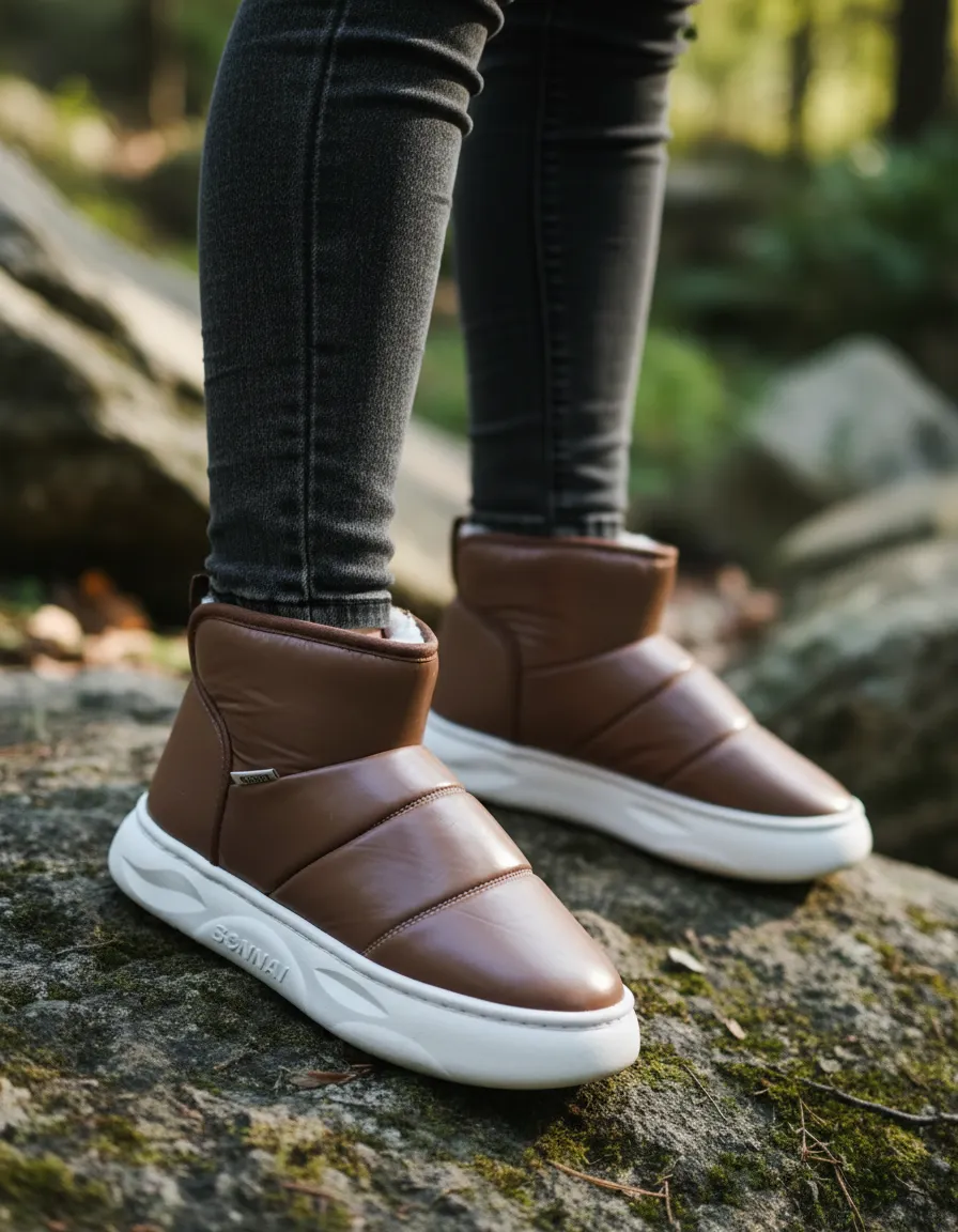 Pantubota Hombre Corderito Súper Abrigada Con Velcro