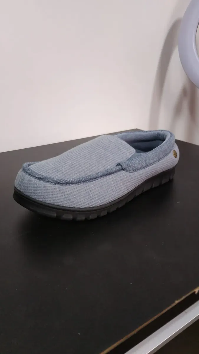 Pantuflas De Hombre Estilo Mocasin Abrigado - Imagen 3