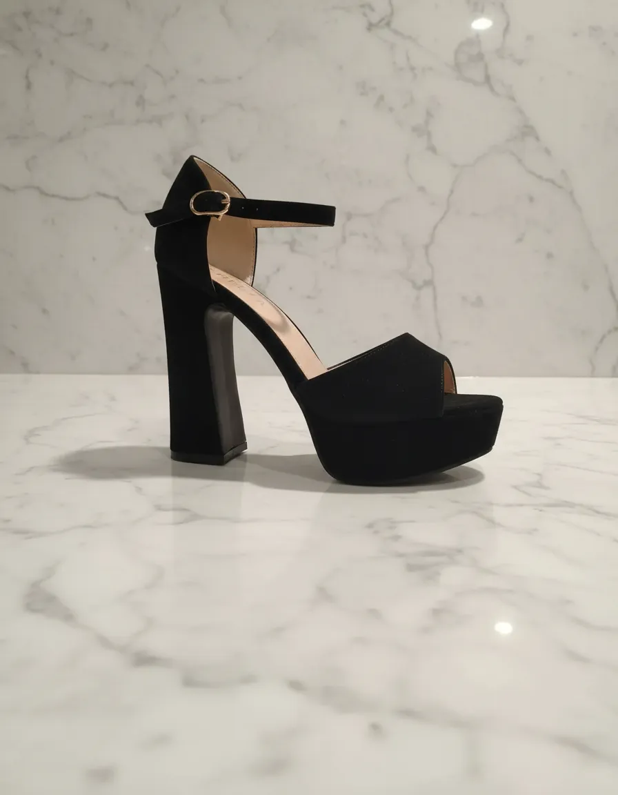 Sandalias De Fiesta Altas Con Pulsera Al Tobillo Elegantes - Imagen 2