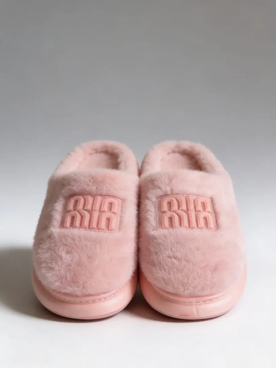 Pantuflas Mujer Legrand Simil Piel Con Diseño 3d - Imagen 2
