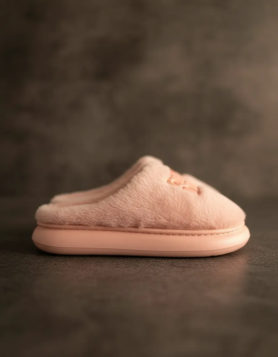 Pantuflas Mujer Legrand Simil Piel Con Diseño 3d - Imagen 3