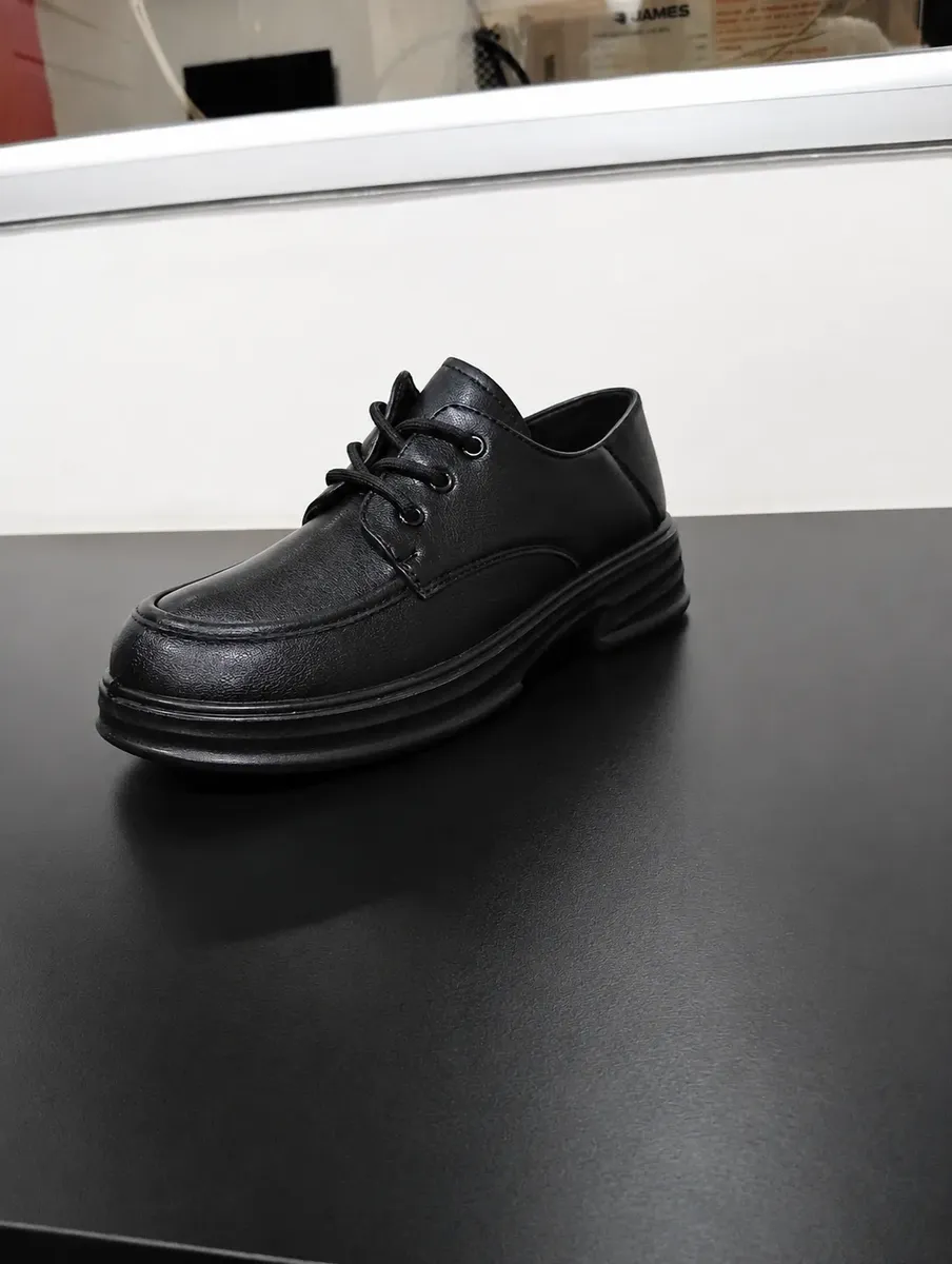 Zapatos Mocasines Clasicos Con Cordones