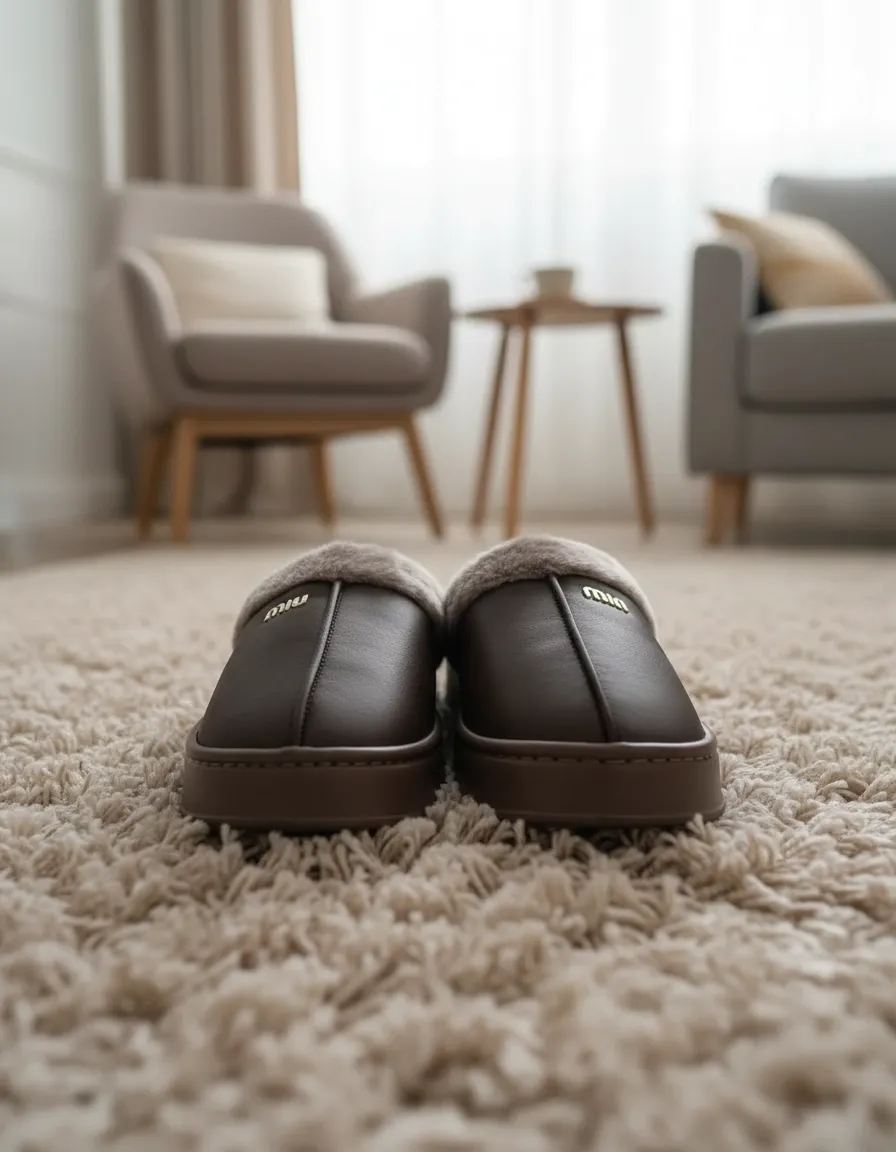 Pantufla De Hombre Alta Super Abrigada - Imagen 3