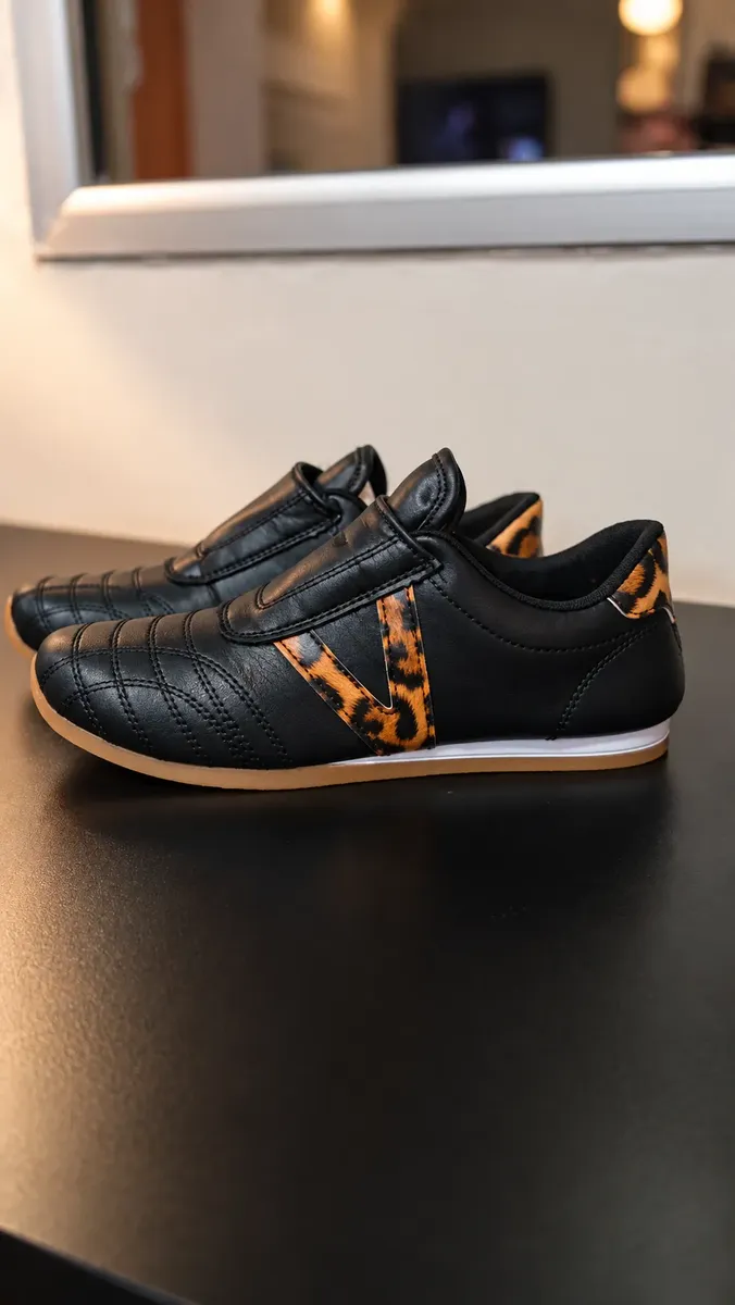 Zapatillas Urbanas Livianas Y Comodas Detalles Animal Print