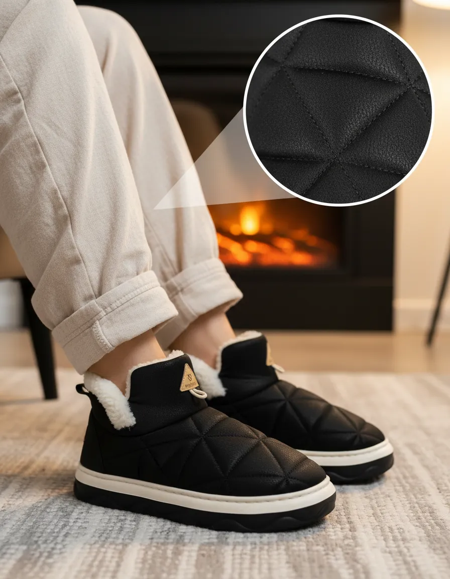 Pantufla Bota Legrand Interior Simil Piel