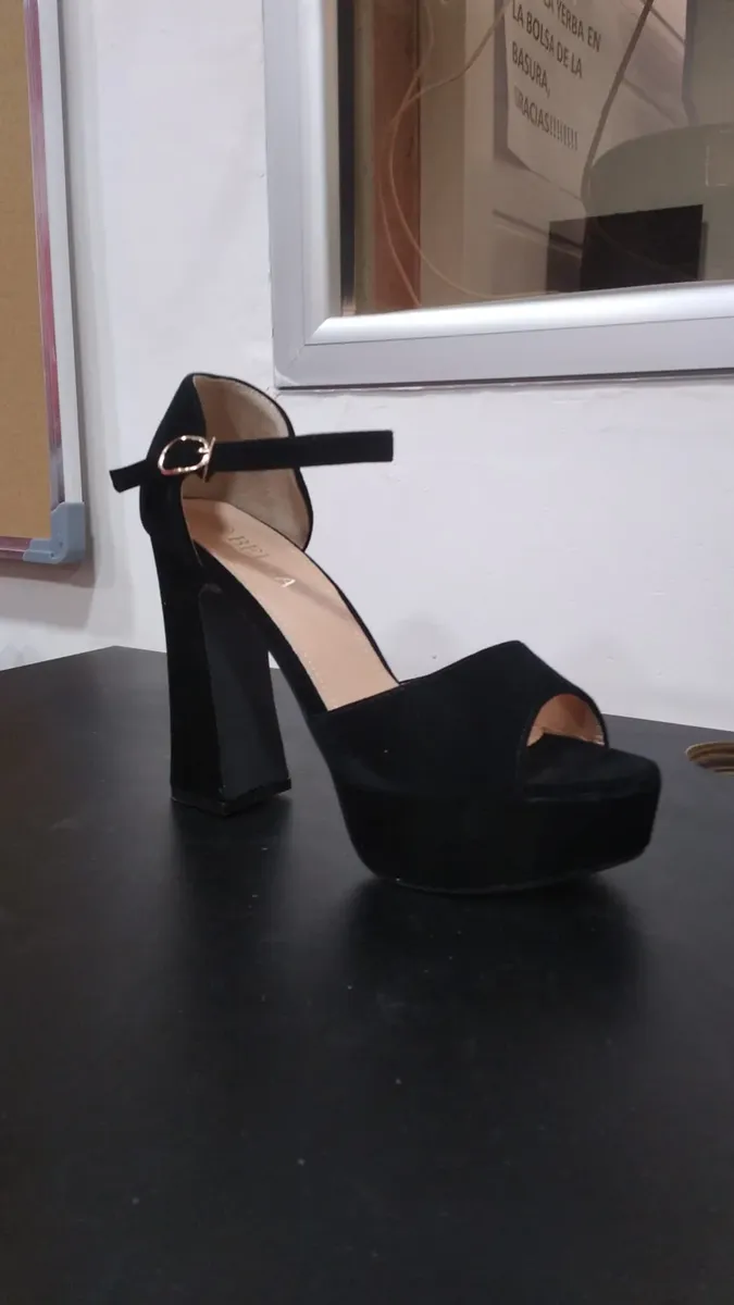 Sandalias De Fiesta Altas Con Pulsera Al Tobillo Elegantes - Imagen 3
